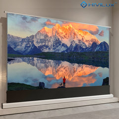 HiViLux® UST/CLR hoogcontrast vrijstaand vloerprojectiescherm – HiViPrism Cinema HDR – zwart/wit