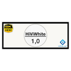 HiViLux® weiss Samt-Rahmenleinwand – HiViWhite Cinema 1,0