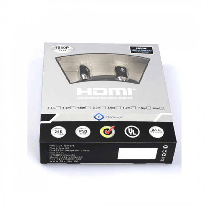 HiViLux HDMI OFC-Kabel V1,4a Metal