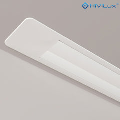 HiViLux® grau Deckeneinbau Tension-Motorleinwand mit HiViGrey Cinema 0,8