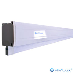 HiViLux® RGB-Triplelaser Tension-Motorleinwand – HiViGrey Cinema 3L – Schwarz/Weiß
