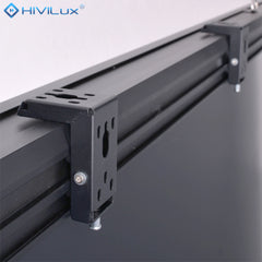 HiViLux® RGB-Triplelaser Tension-Motorleinwand – HiViGrey Cinema 3L – Schwarz/Weiß