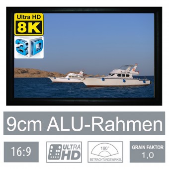 16:9 fixed frame screen 9cm framewidth RX-Serie