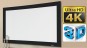 16:9 fixed frame screen 10cm framewidth HiViWhite Cinema 1,0