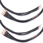 HiViLux Bi-Wiring OFC speaker cable banana plugs